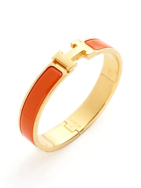 bracelet hermès orange prix